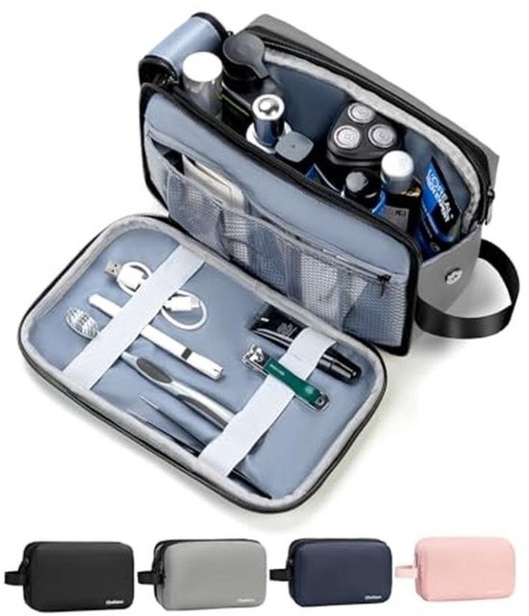 Waterdichte Reis Toilettas voor Mannen en Vrouwen - Perfect voor Cosmetische Accessoires