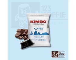 Kimbo Capri capsules A Modo Mio 50 stuks – Aromatische espresso Koffiecups