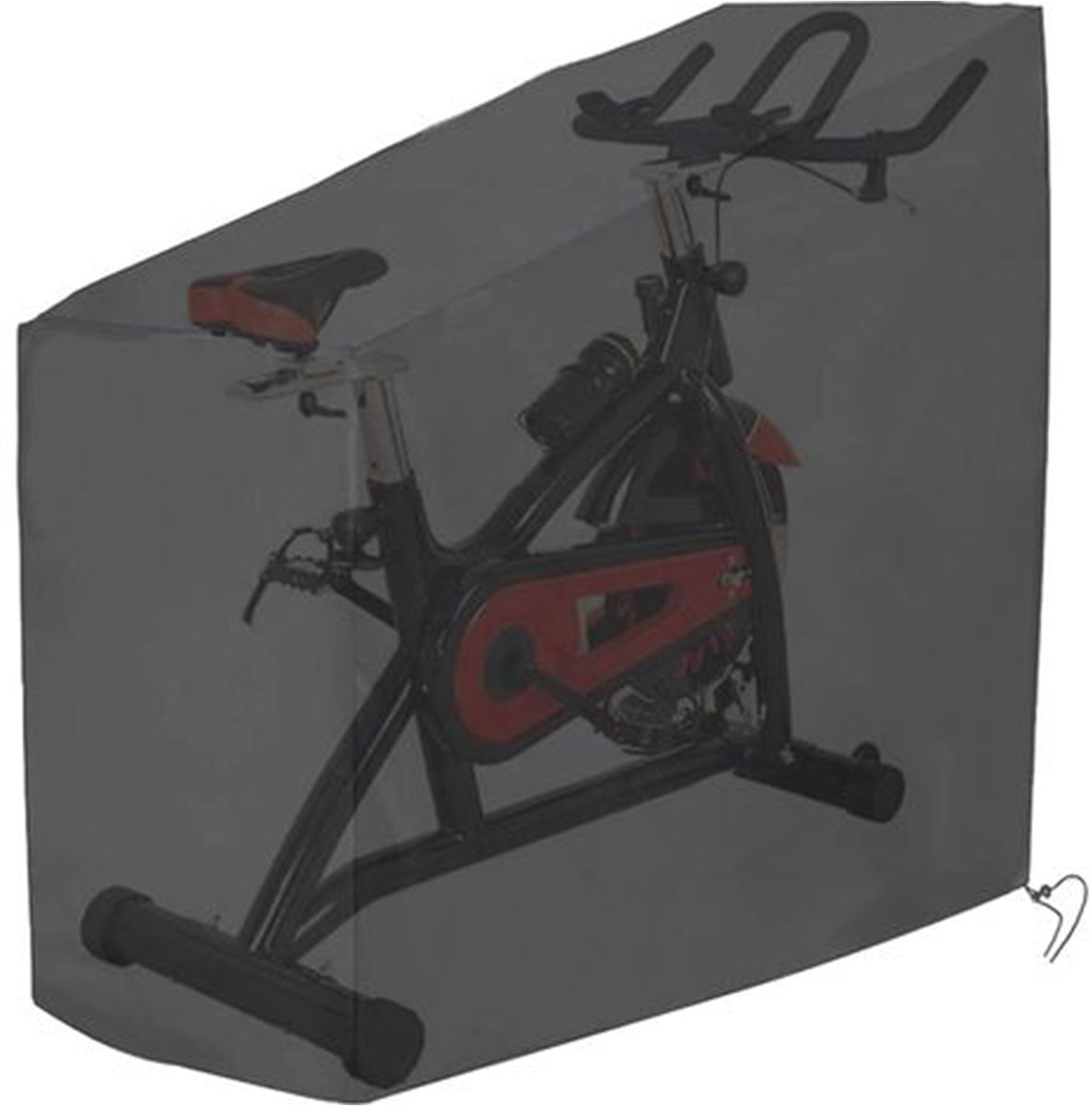 1 stuk beschermhoes voor hometrainer- beschermhoes voor indoorfiets- water- en stofdicht- geschikt voor binnen- en buitengebruik