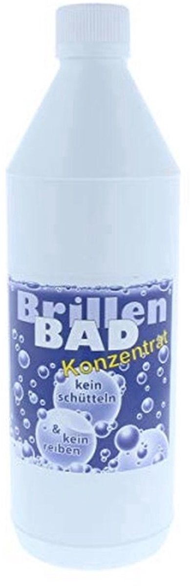 Concentraat voor Brillenbad 1000 ml - Maak je Bril Hygiënisch Schoon