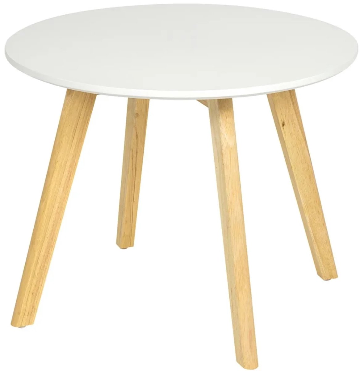 Quax Kindertafel Rond - Design - wit