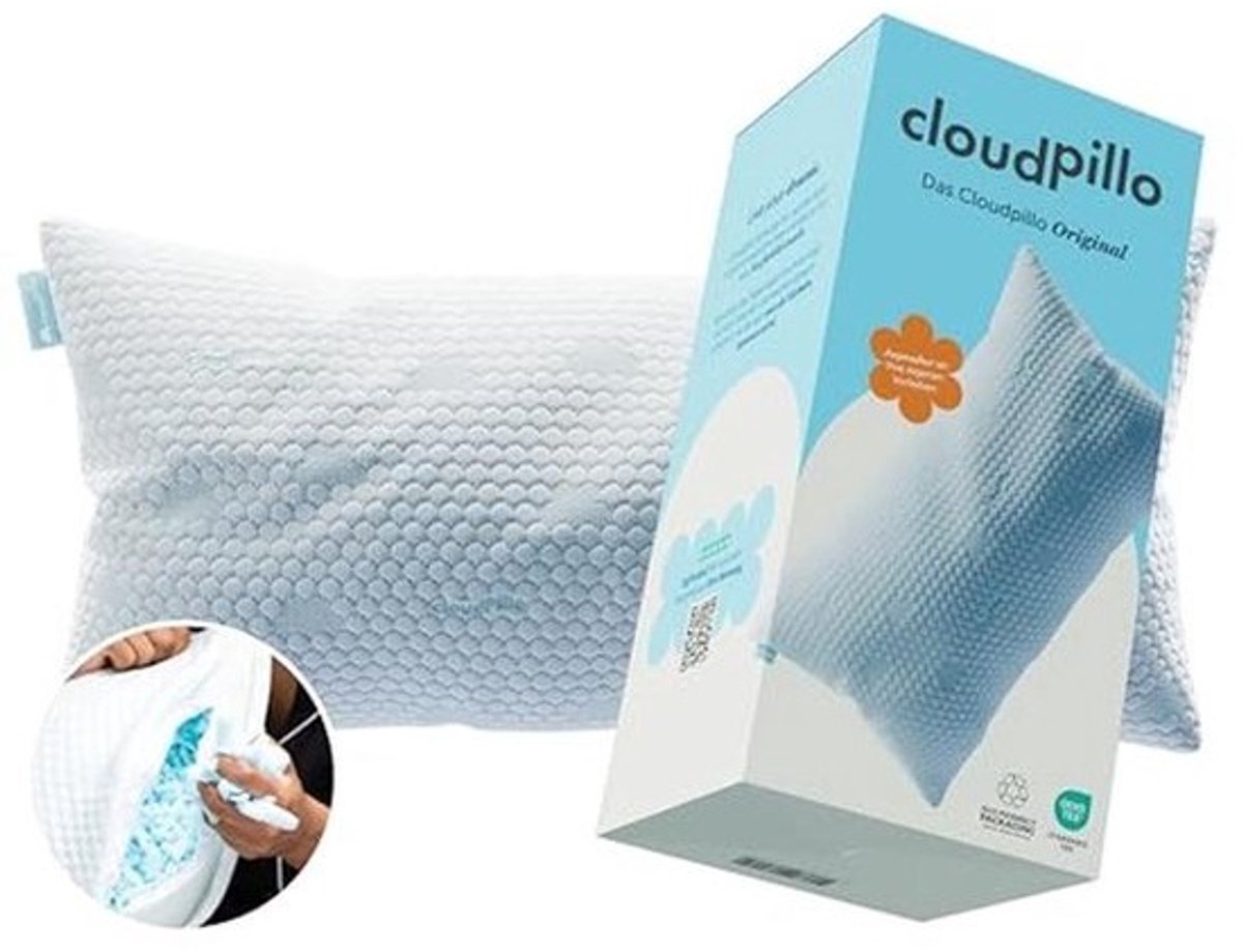 Ergonomisch Ondersteunend Hoofdkussen 40x80cm - Hoogte Aanpasbaar - Koud/ Warm - Hypoallergeen Traagschuim Kussen
