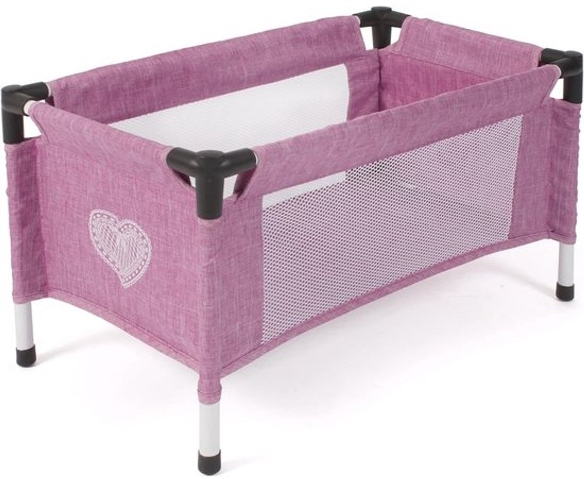 Reisbed voor Baby-Poppen - Inklapbaar en Compact