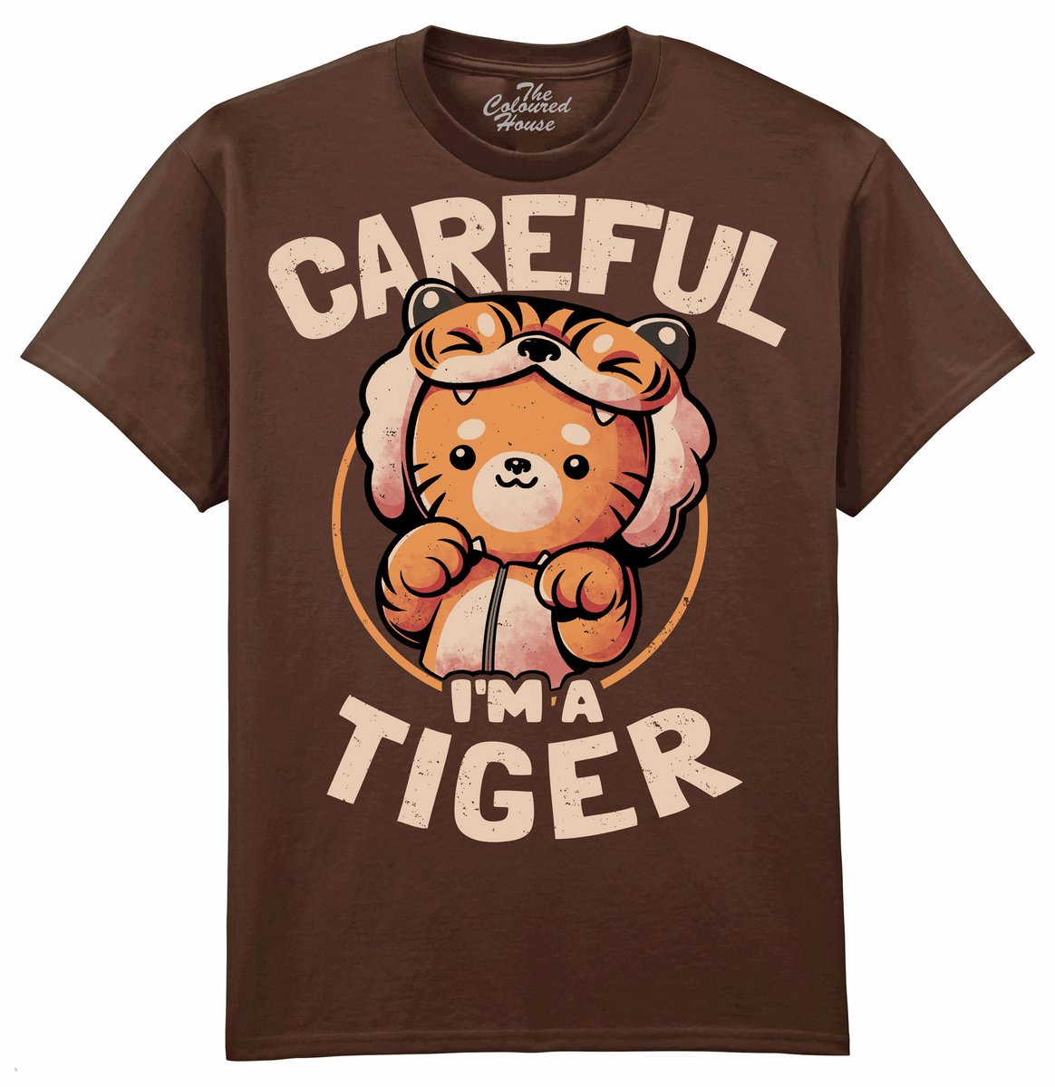 Kat Careful I Am A Tiger The Coloured House T-shirt M