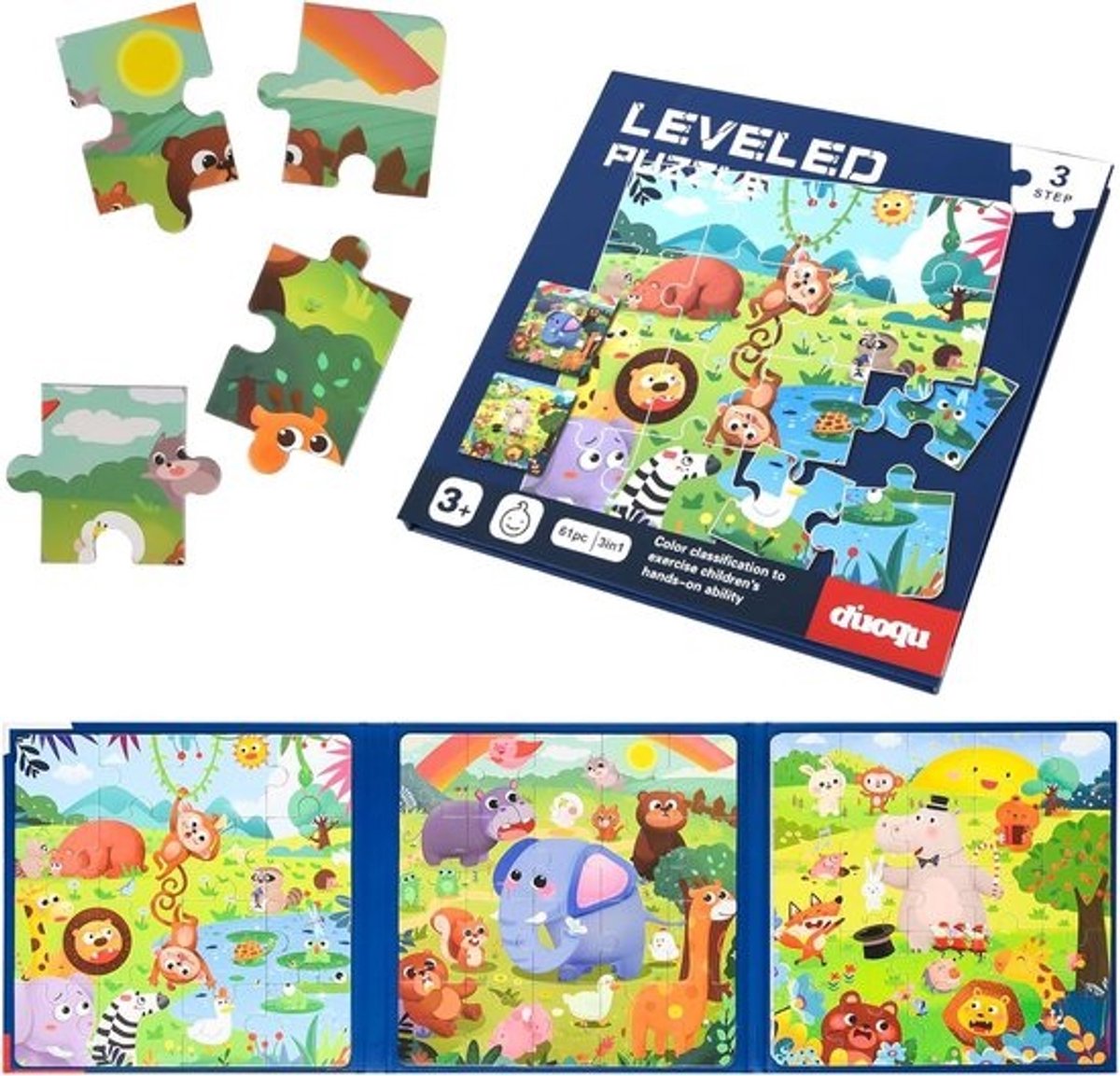 Magnetische puzzels voor peuters - educatief reisspeelgoed met auto's en vliegtuigen - 16-20-25 stuks
