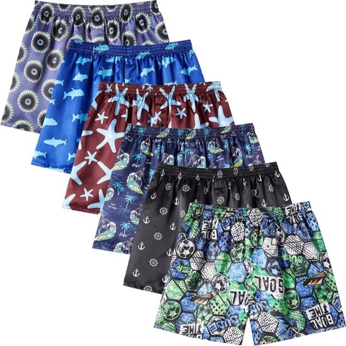 Luxe Satijnen Boxershorts voor Heren | Zacht Slaapondergoed met Elastische Tailleband