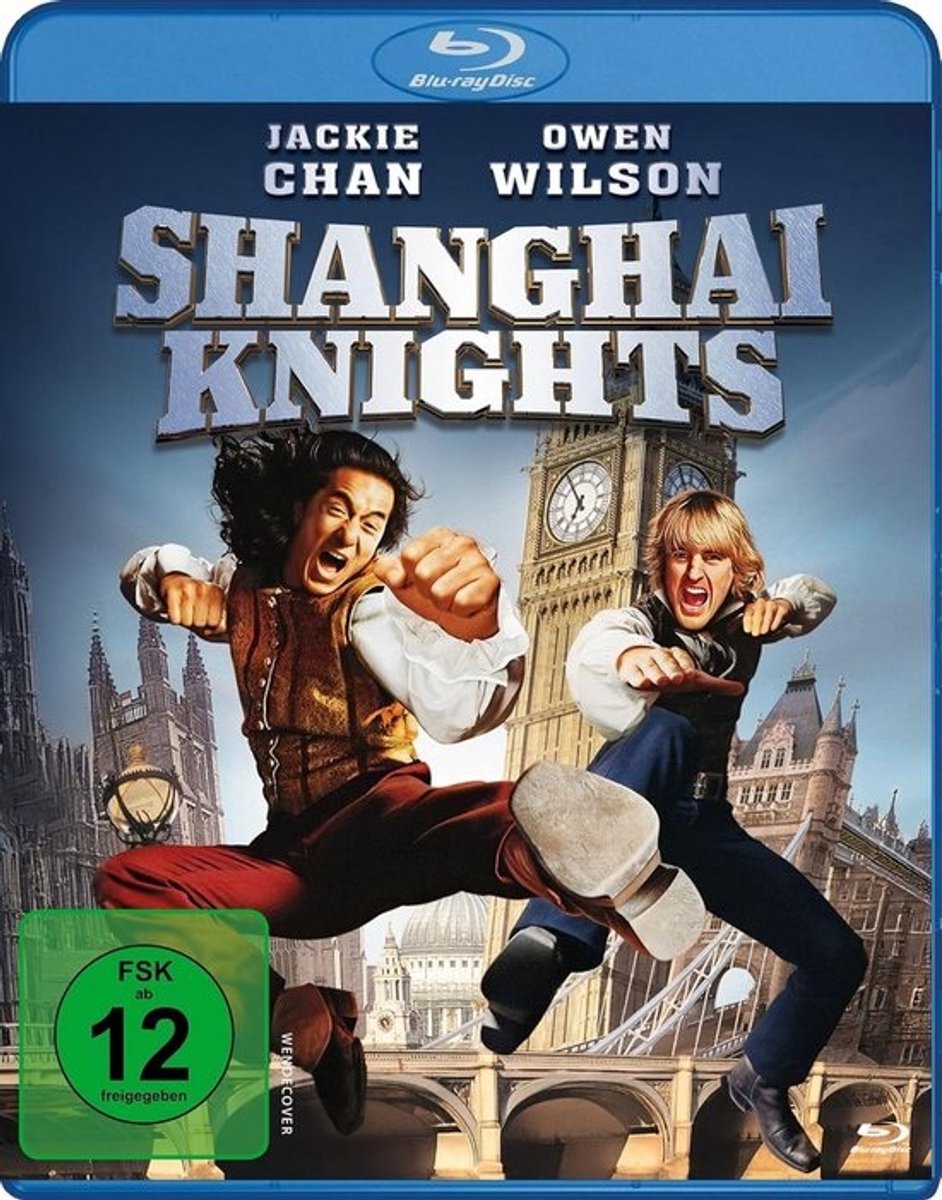 Shanghai Knights Film - Actiekomedie met Jackie Chan en Owen Wilson op DVD/Blu-ray