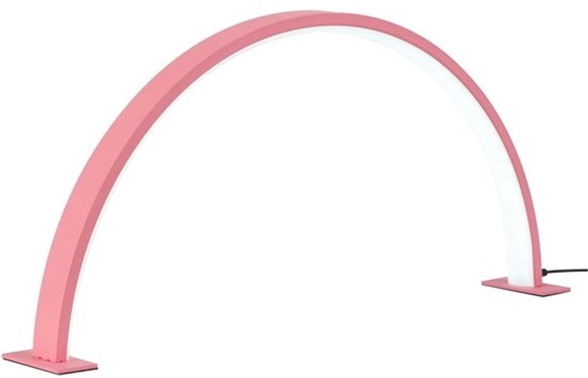 Nagel Lamp - Verlichting Tafel - Nagelstyling Werk - Schaduwloze Invulling - 50x25 cm - Roze
