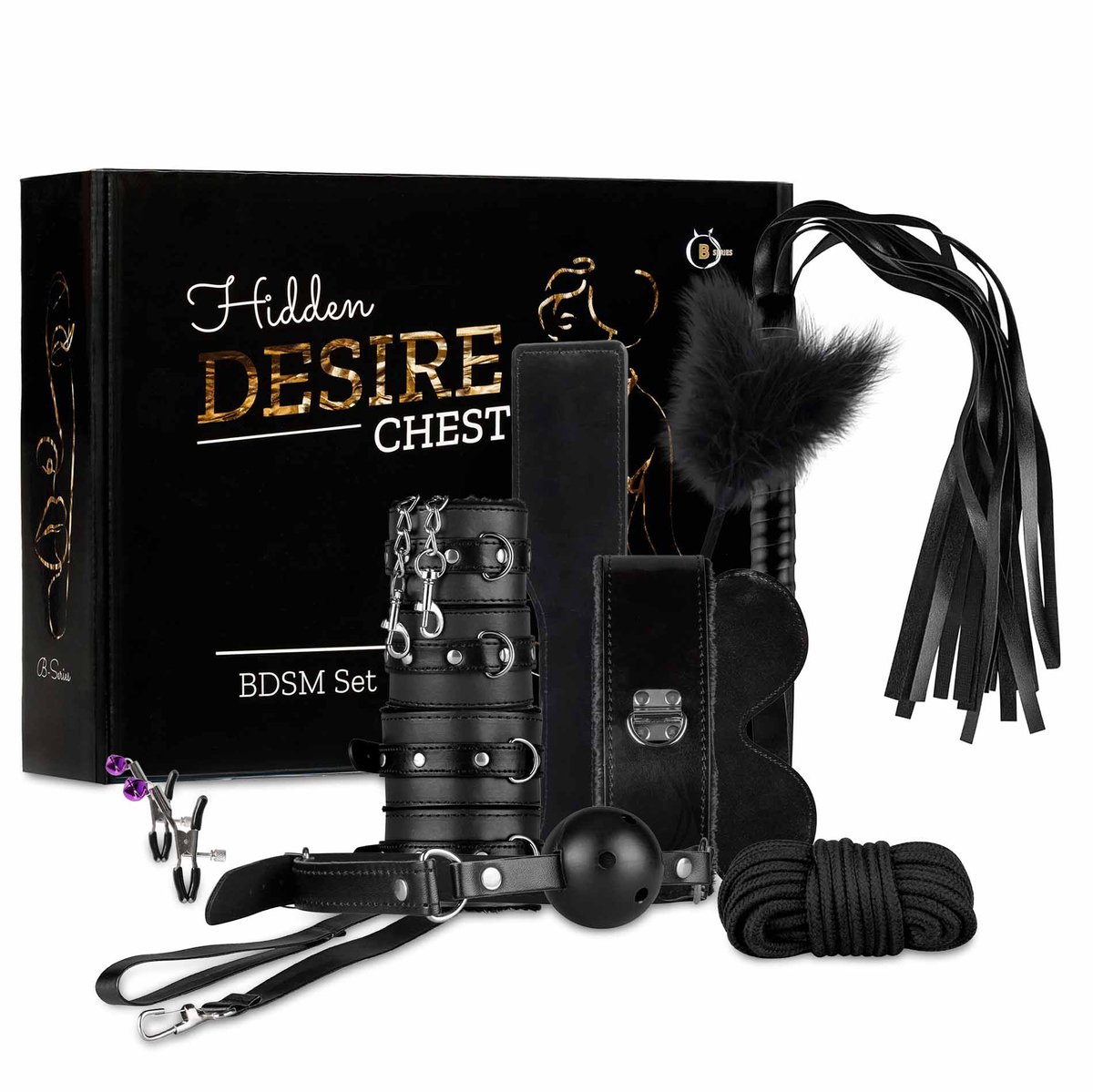 10 Delige Hidden Desire Bdsm Set