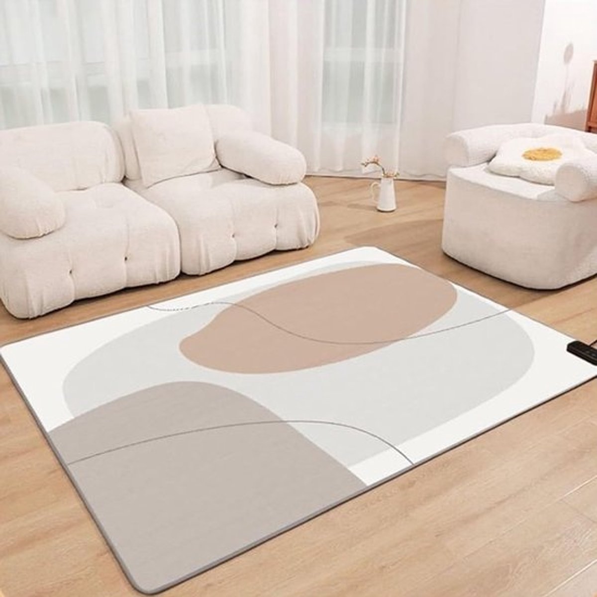 Verwarmingstapijt - Elektrisch vloerkleed - Comfortabele warmte - Instelbare temperatuur - 100 x 200 cm