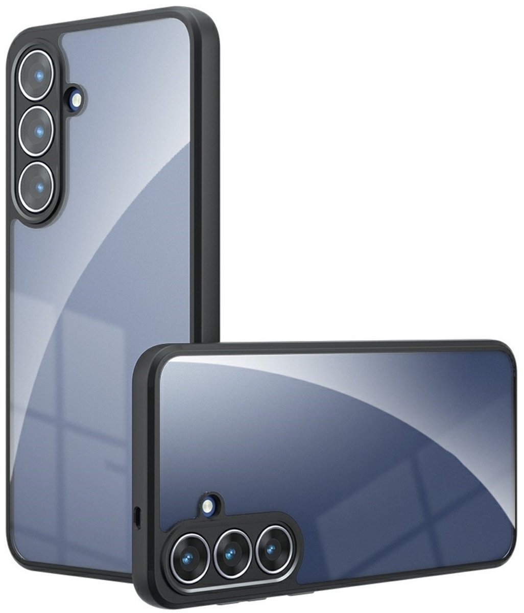 Coverup Hoesje - Geschikt voor Samsung Galaxy S26 FE Hoesje - Coverup Transparante Back Cover met Camera Cover - Transparant