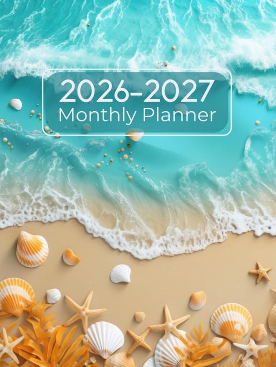 Maandplanner 2026-2027 - Agenda Jaarplanner - Organisatie Planning - 24 Maanden Overzicht - 8.5 X 11 Inch