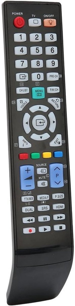 Vervanging afstandsbediening voor BN59-00871A BN59-00874A BN59-00859A, lichtgewicht ergonomische tv-afstandsbediening, eenvoudige bediening Duurzaam voor volwassenen Senioren
