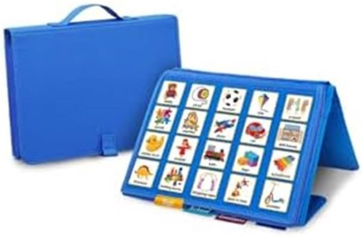 Visueel Communicatieboek - Taal Ontwikkeling - Kinderen Leren - Veilig Ontwerp - 35x28x3 cm - Afbeelding Kleur