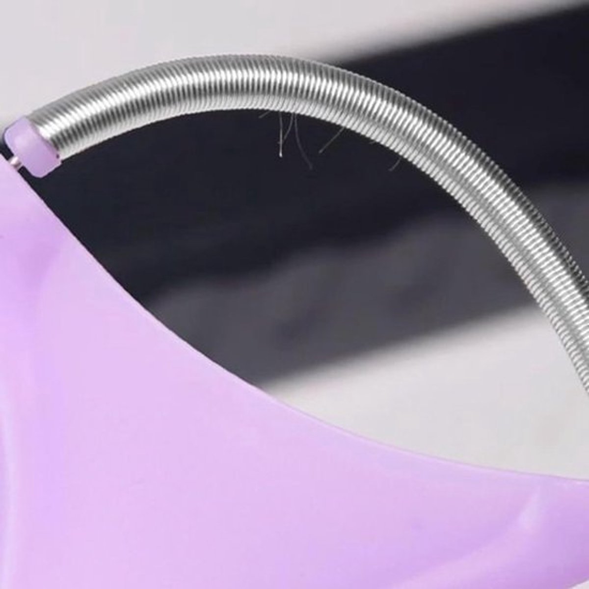 Gezichts ontharingsapparaat - Huidverzorgingsaccessoire - Gladde Huid - Herbruikbaar Net - 16 cm - Blauw Paars Roze