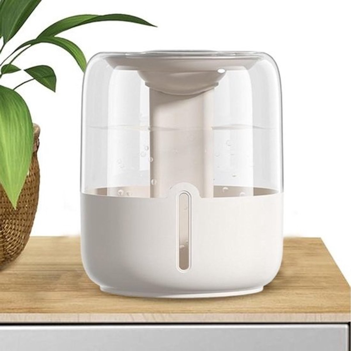 Luchtbevochtiger - Apparaat - Comfortabele Lucht - Groot Waterreservoir - 6.8 Liter - Wit