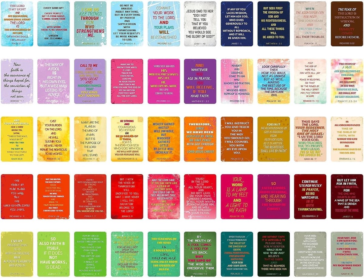 50 Motivatiekaarten voor Kinderen, Kleurrijke Inspirerende Kaarten met Positieve Zinnen, Educatieve Hulpmiddelen voor Persoonlijke Ontwikkeling en Schoolgebruik