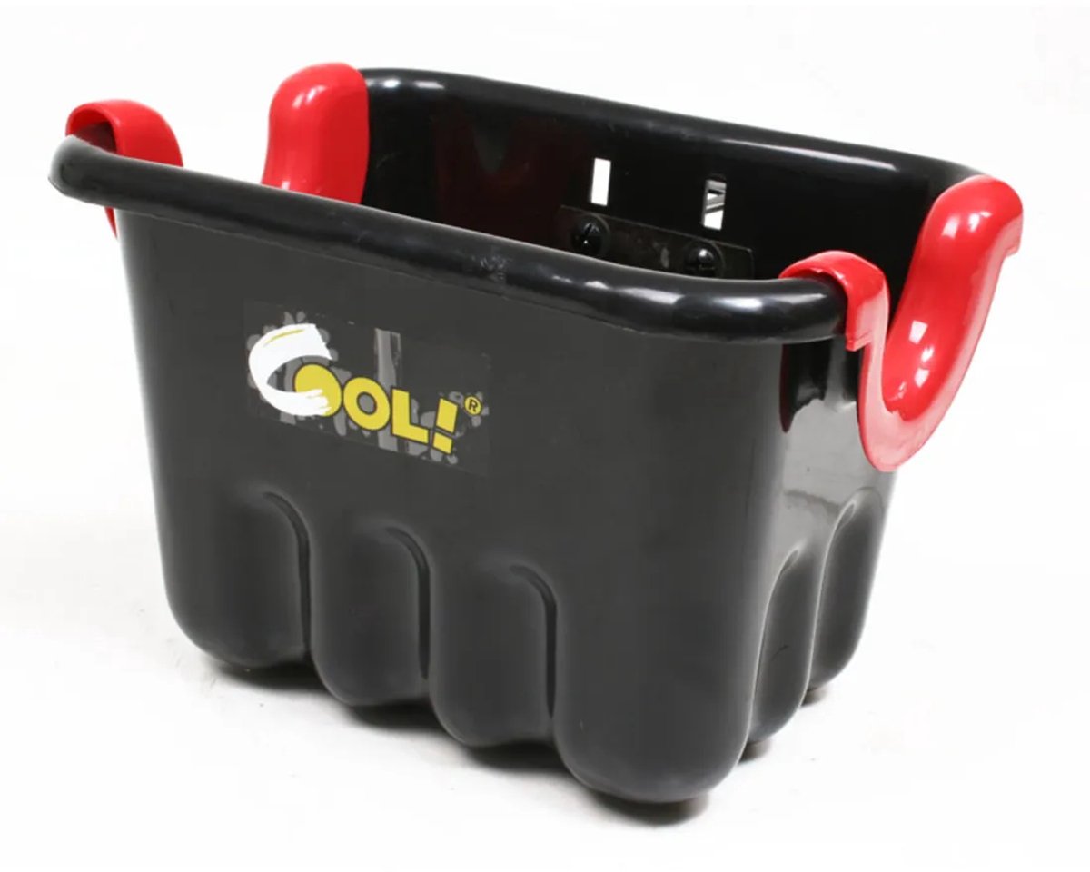 Fietsmand D. Cool Zwart/rood