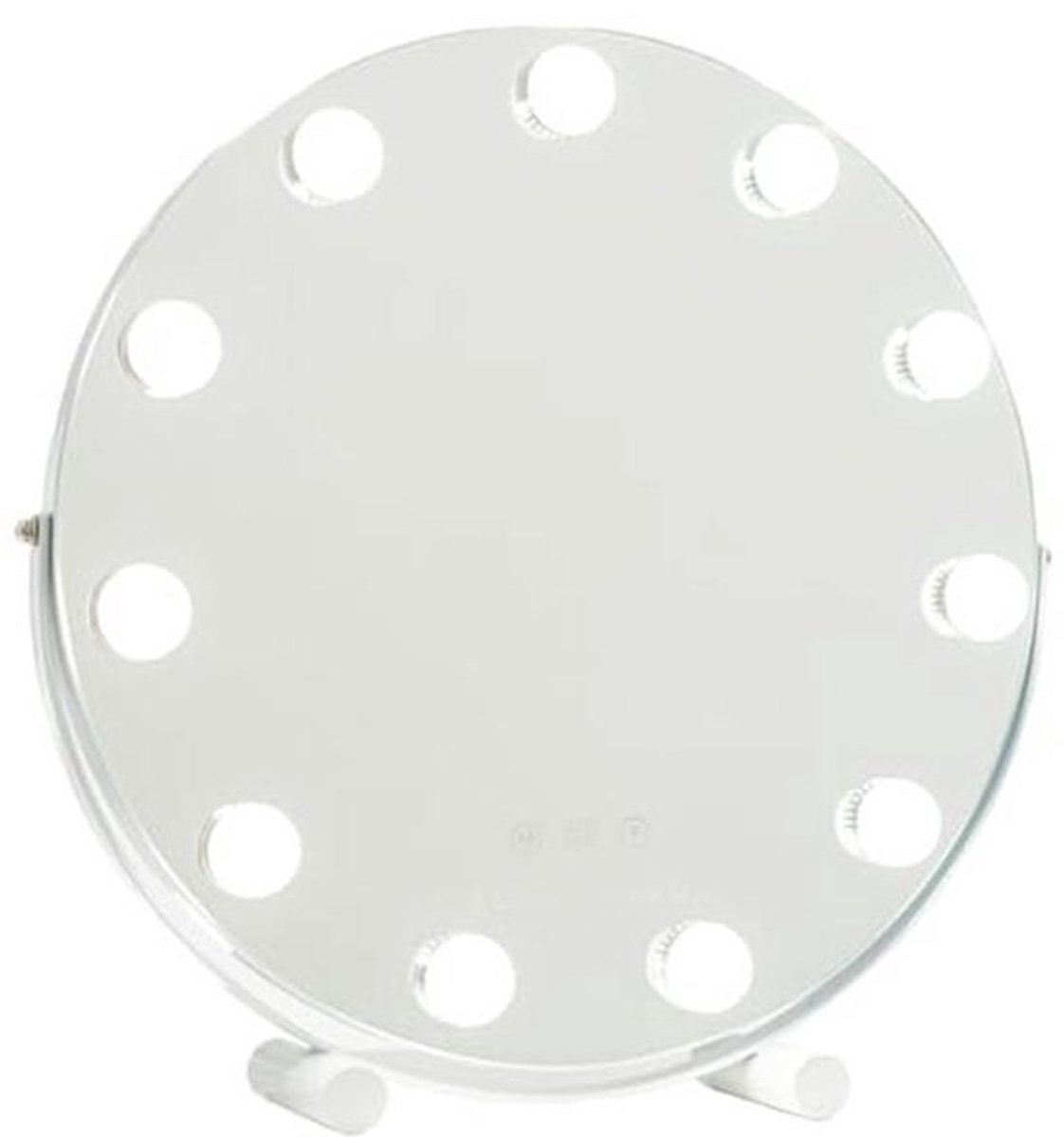 Make-up Spiegel met Verlichting - 11 LED - 3 Lichtmodi - Verstelbare Intensiteit - Touch Control - Verstelbare Positie - 42.5x10x42cm