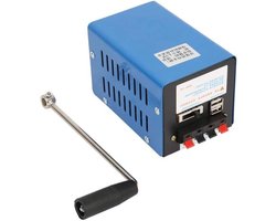 Draagbare Handslinger Generator 20W - Noodstroom Dynamo voor USB Opladen Buiten