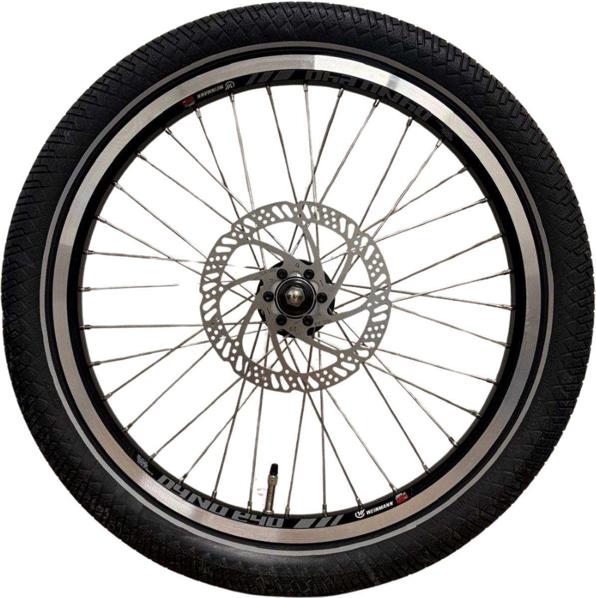 Babboe OEM Voorwiel 20 Inch – Compleet Voorwiel – Novatec D763SBT – CST Brooklyn Pro – Schijfrem