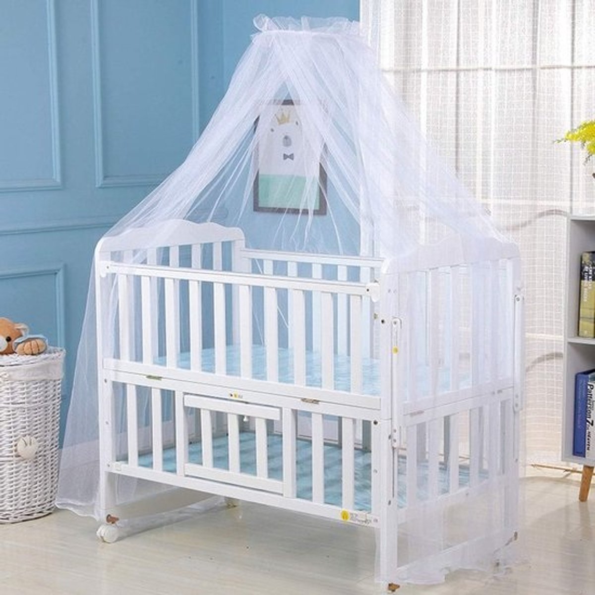 Muskietennet Wieg & Kinderwagen - Universele Klapmodel Baby Insectennet