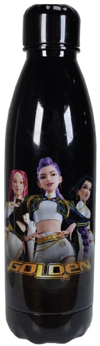 KPop Demon Hunters Water Bottle Golden