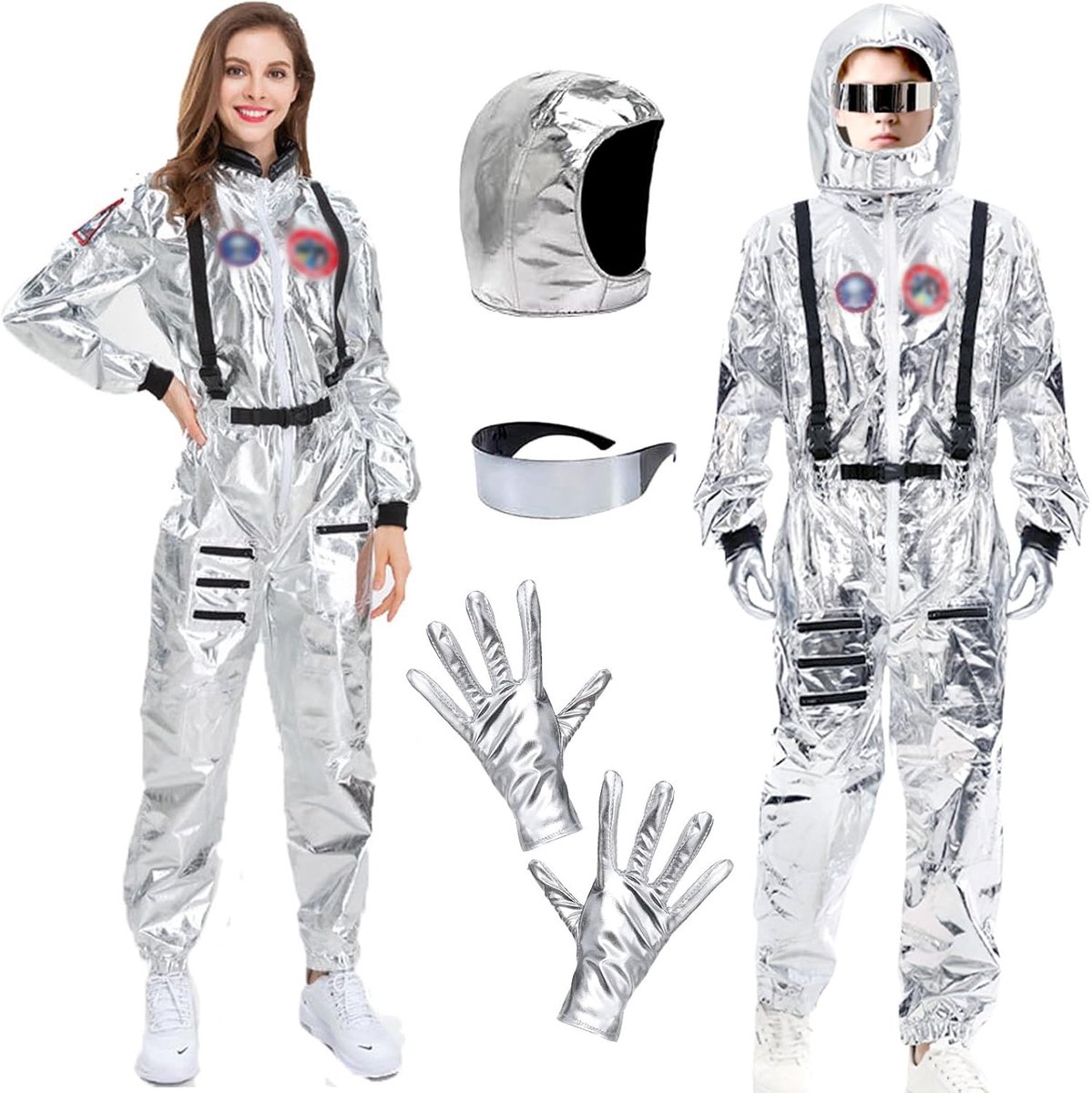 Ruimtevaart Kostuum voor Mannen - Cosplay Outfit voor Feestjes, Carnaval en Halloween