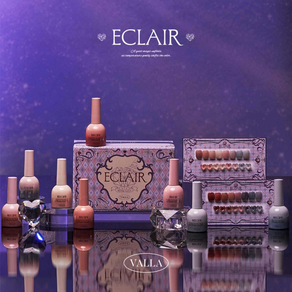 VALLA Eclair Collection 8pcs/set