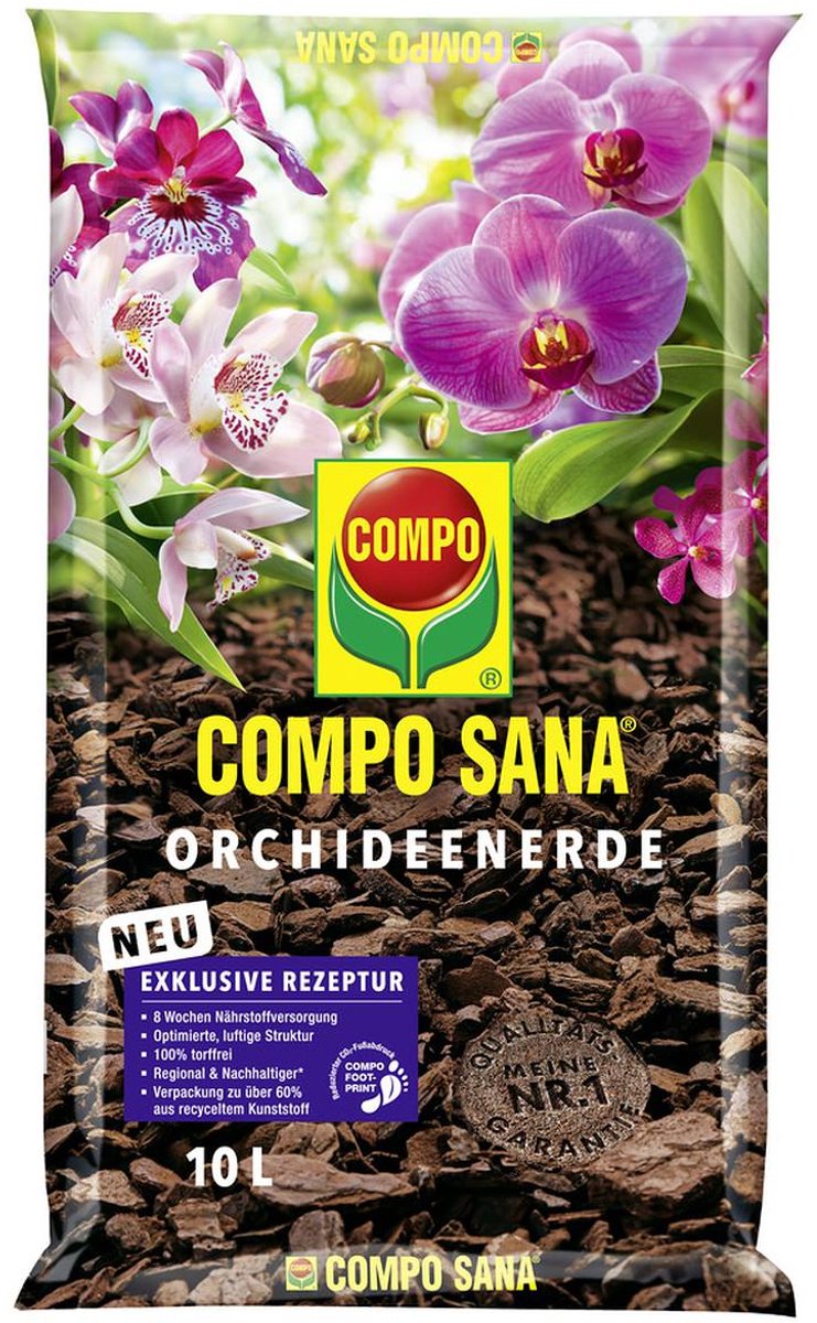 COMPO Sana Orchideeënaarde torfvrij 10 liter