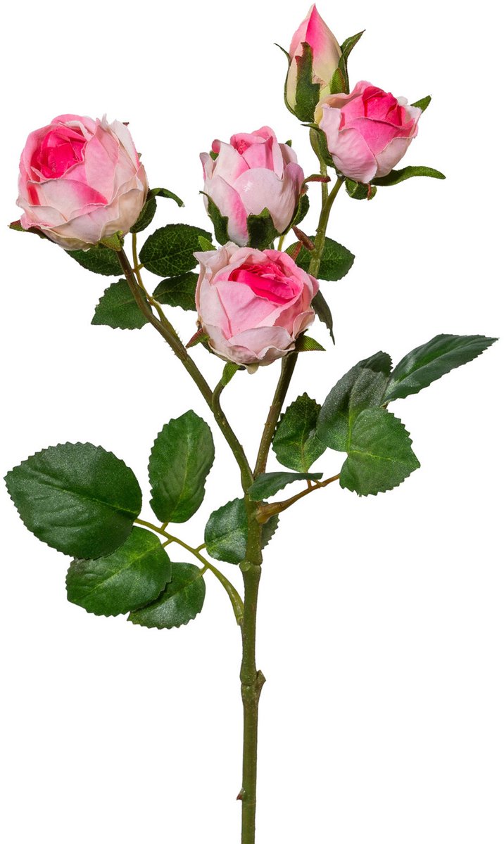 Gasper Rozenbloemsteel roze 39 cm - kunstbloem