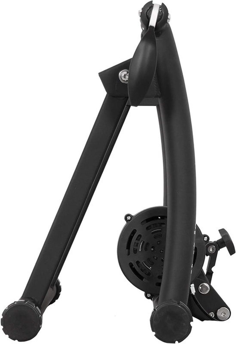 Fietstrainer - Hometrainer - Binnenshuis Trainen - Elastomeer Weerstand - 66-70 cm Wielen - Zwart