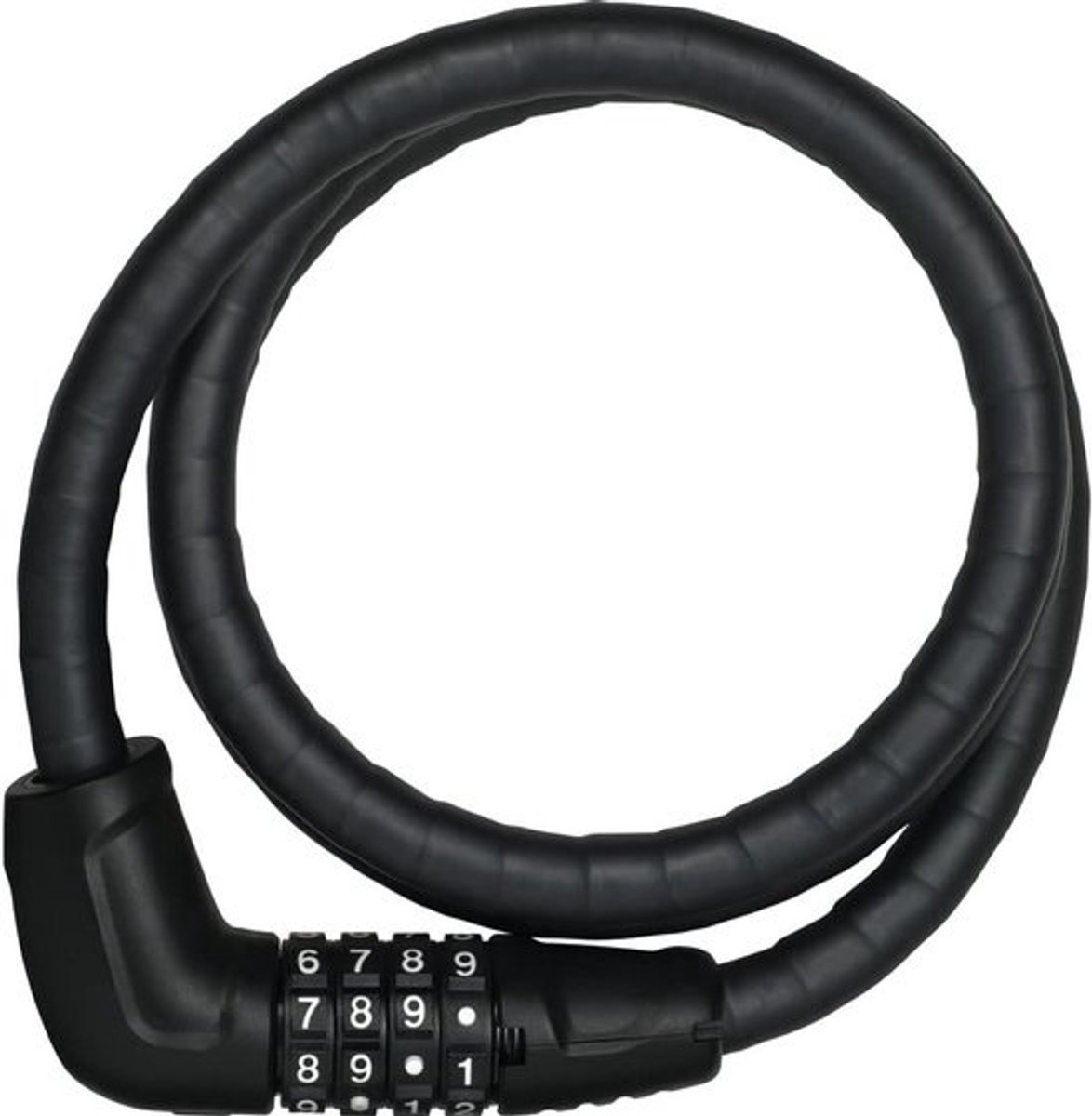 Gepantserd Kabelslot - Fiets Combinatieslot - Fiets Beveiligen - Stalen Hulzen Pantsering - 120 cm - Zwart