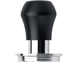 Espresso Tamper - Koffie Tamper - Perfect Espresso - Verstelbare Kracht - 53.3mm Diameter - Zwart