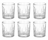 Gerimport | Lotus Waterglas - Tumblerglazen - 23cl - 8,50cm - 6 stuks