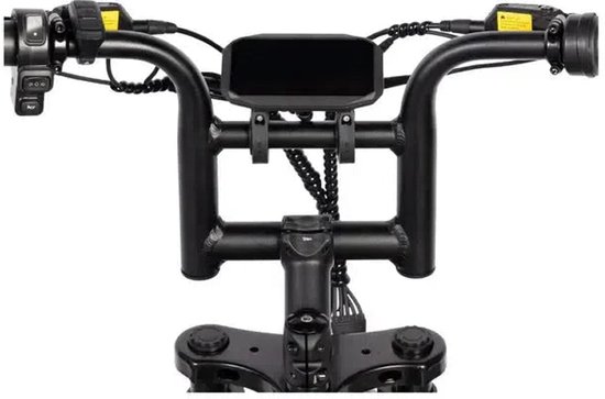 Ebikekopen.com Fatbike V20 Mini - Rijklaar - Nieuwste Model - Hydraulische remmen - 2026/2027 Model - Incl. Slot - Telefoonhouder - Alarmsysteem - Achterrekje - Voetensteuntje - Met Accessoires - Ebike - Elektrische Fiets - QMwheel van Ebikekopen.com — afbeelding 4