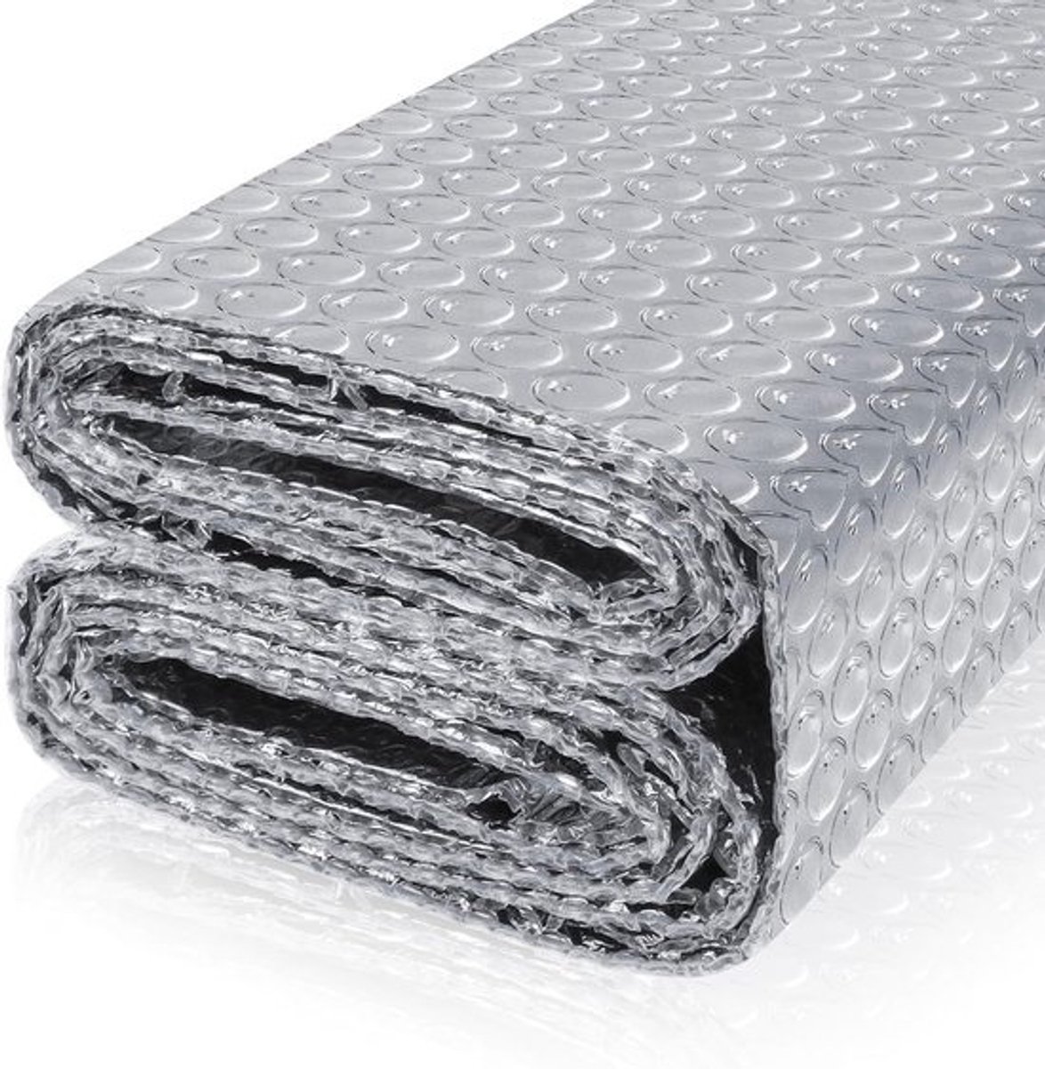 Dubbelzijdige Aluminiumfolie Bubbelisolatieplaat voor Thermische Isolatie van Ramen, Campers en Daken