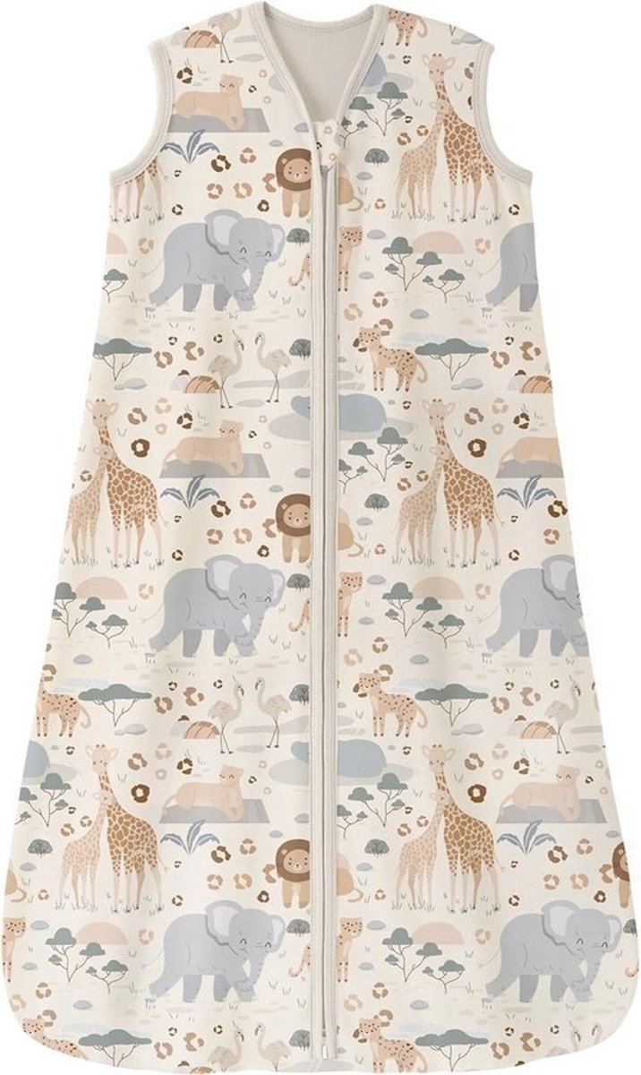 Baby Slaapzak 0.5 TOG voor 6-12 maanden - Zomer Slaapzak van 100% Katoen - Draagbare Dekentje voor Pasgeboren Baby
