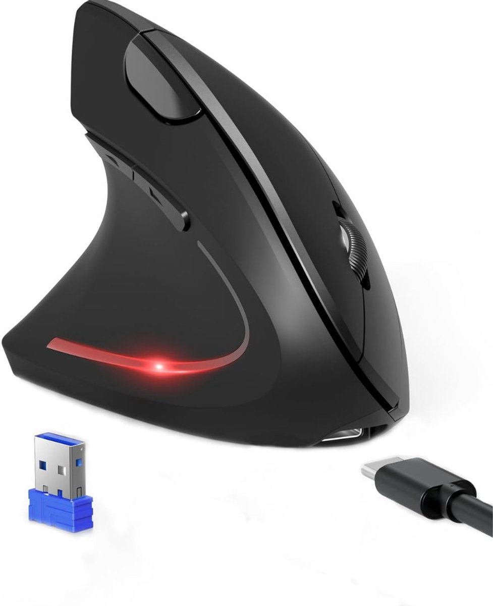 CRLYN® Draadloze Muis - Muis Draadloos - Ergonomische Muis