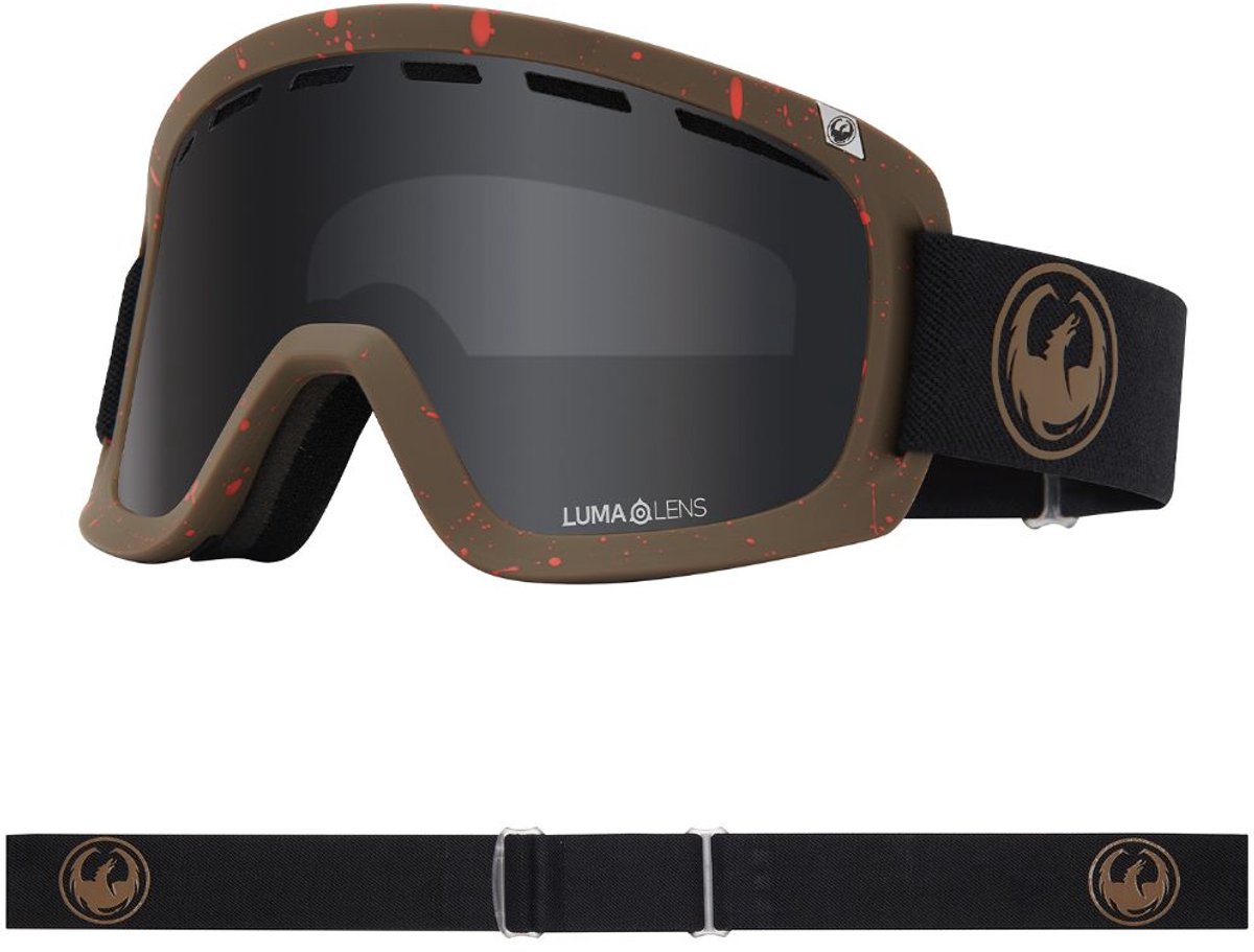 Dragon Alliance D1 OTG Skibril - Reused/Dark Smoke