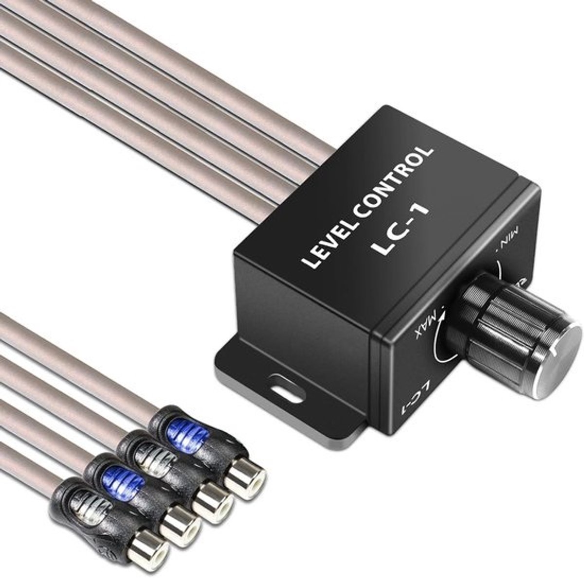 Universele RCA Level Controller Auto Audio Versterker voor Bass en Volume Regeling