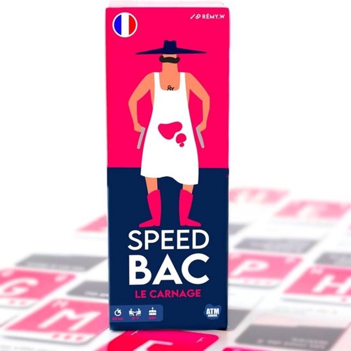 Speed Bac – gezelschapsspel voor volwassenen – snel en waanzinnig – 2 tot 7 spelers – sfeerspel