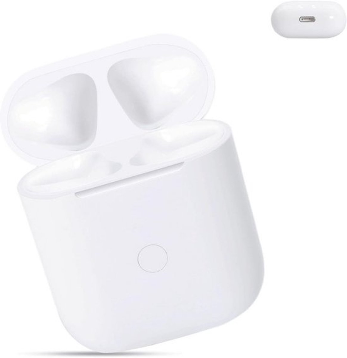 Draadloze Oplaadcase Ter Vervanging voor Air-Pods 1 en 2