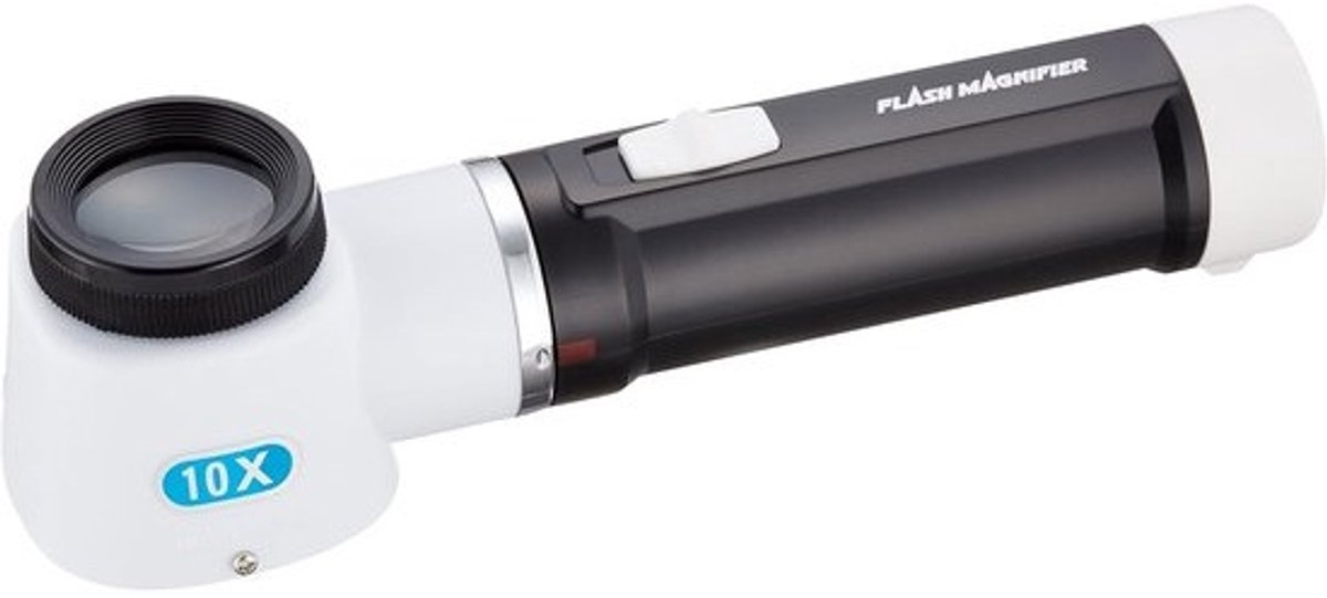 Vergrootglas met Verlichting en Sterke Zaklamp Functie