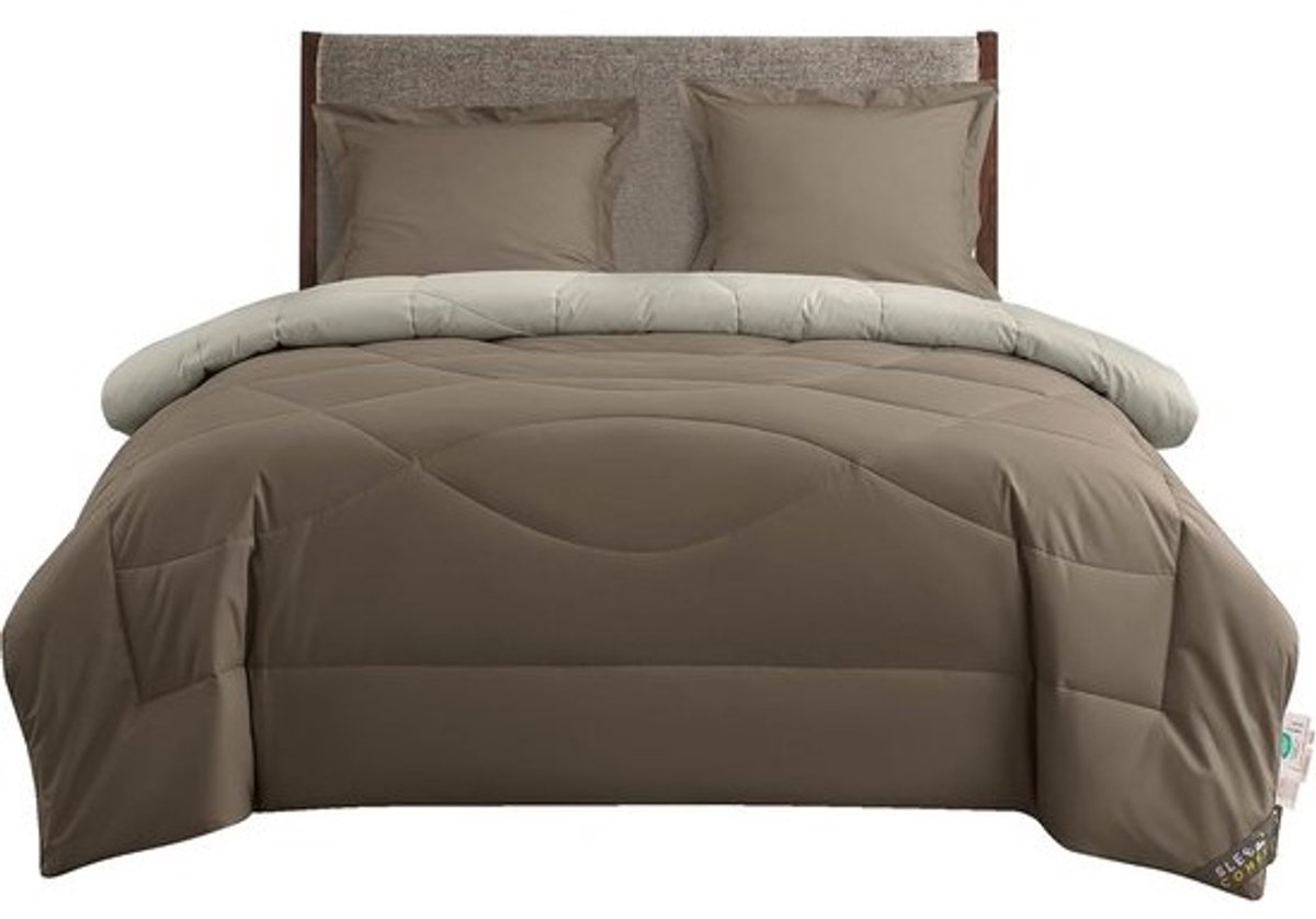 4-Seizoenen Dekbed 240x220 cm - Anti-Allergisch Katoen Dekbed voor Zomer en Winter