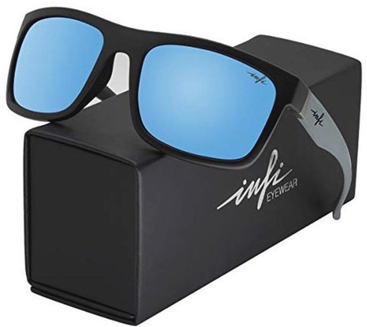 INFI Polarized Sunglasses for Men Fishing Driving Running Mirrored Glasses UV400 Protectiont