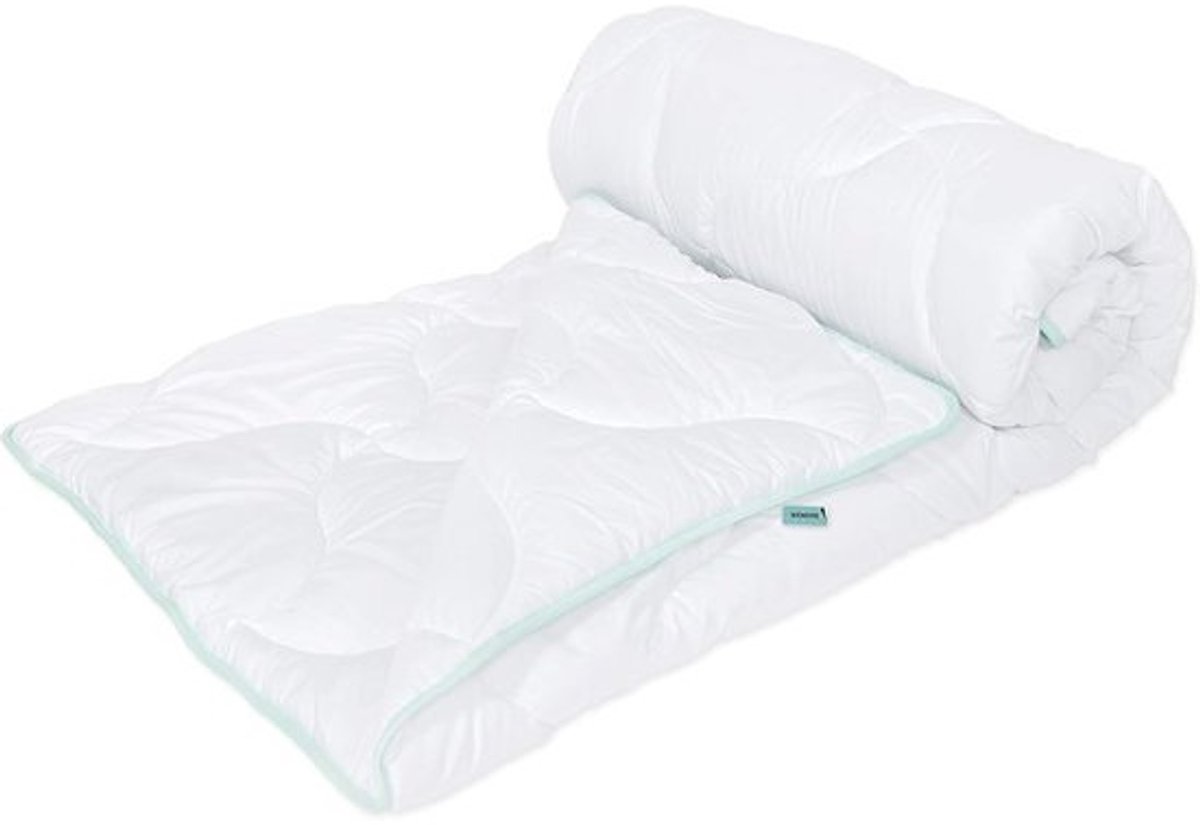 Satijnen Dekbed 160x200 Wit - Comfortabel en Wasbaar