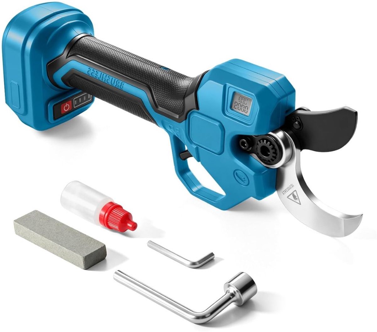 CRLYN® Elektrische Snoeischaar - Takkenschaar met Accu - Heggenschaar Elektrisch