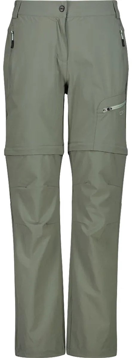 Cmp Zip Off 31t5116 Broek Groen 2XS Vrouw