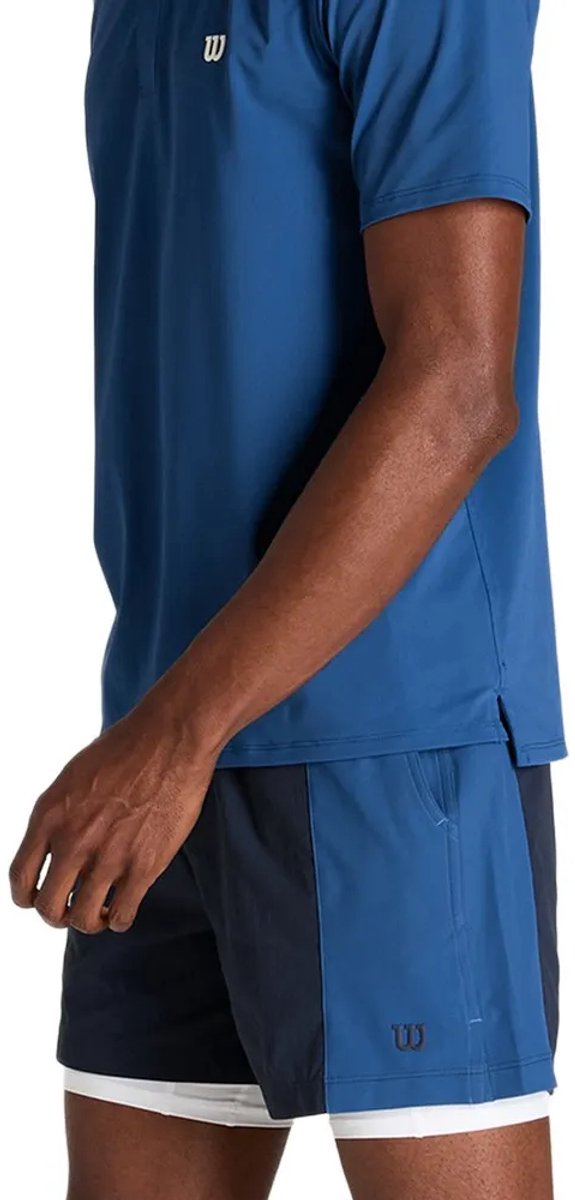 Wilson Tennis Volley 6´´ Korte Broek Blauw M Man